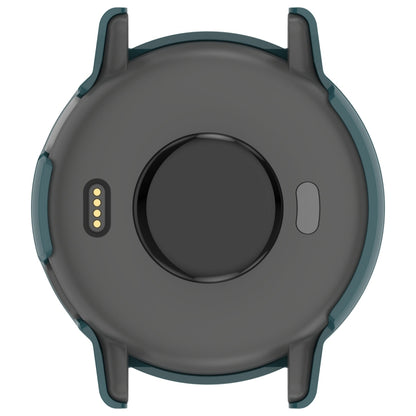 For Garmin vivoactive 5 / Active 5 PC + Tempered Film Integrated Watch Protective Case(Green) by bashfashion