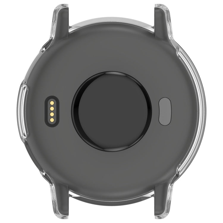 For Garmin vivoactive 5 / Active 5 PC + Tempered Film Integrated Watch Protective Case(Transparent) by bashfashion