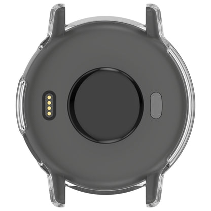 For Garmin vivoactive 5 / Active 5 PC + Tempered Film Integrated Watch Protective Case(Transparent) by bashfashion