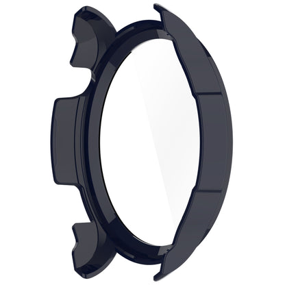 For Amazfit Balance A2286 PC + Tempered Film Integrated Watch Protective Case(Ink Blue) by bashfashion