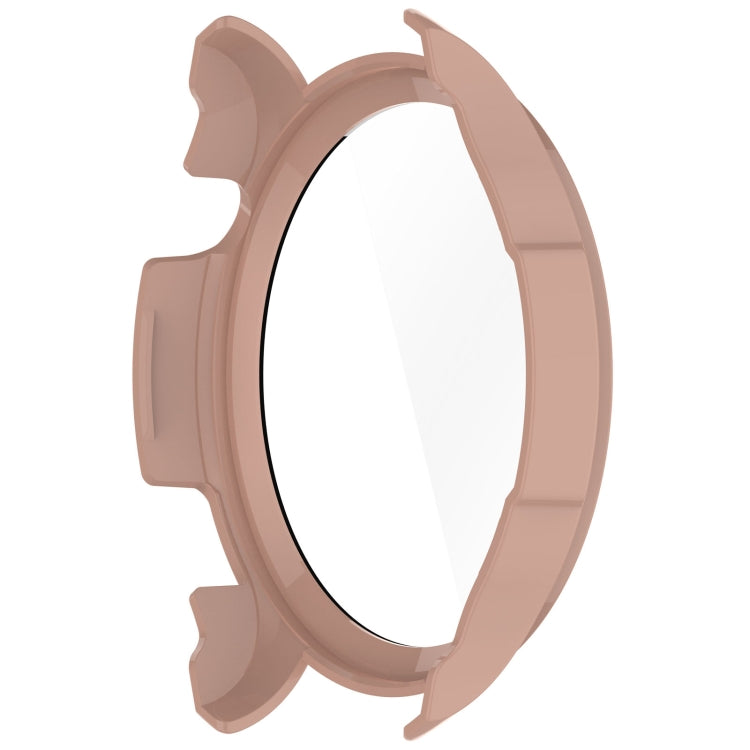 For Amazfit Balance A2286 PC + Tempered Film Integrated Watch Protective Case(Pink) by bashfashion