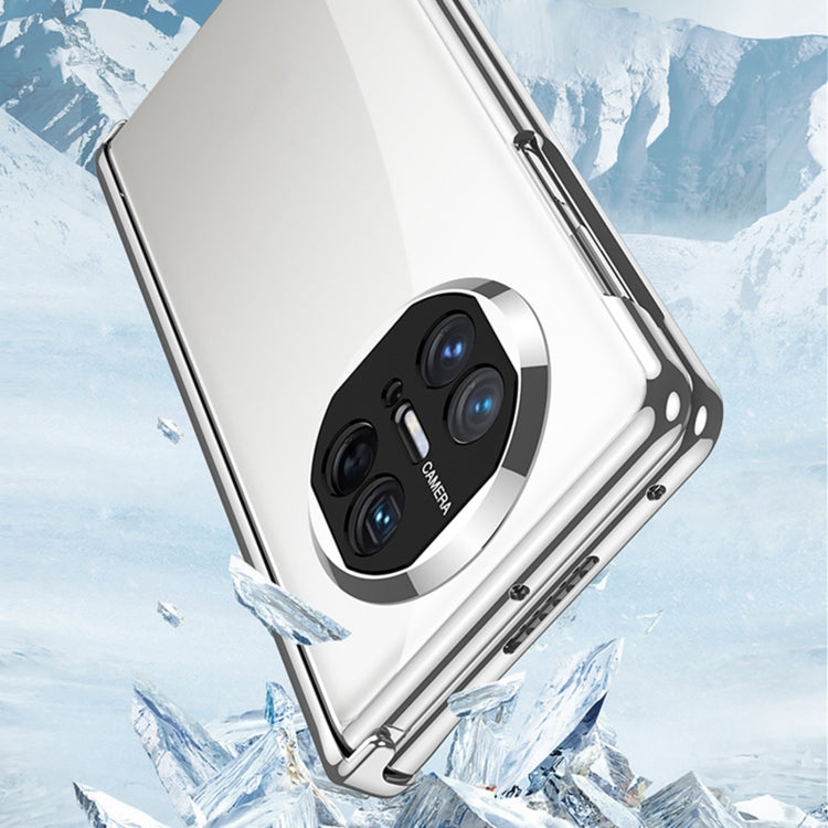 For Huawei Mate X5 GKK Integrated Magnetic Folding Phantom Privacy Phone Case(Green) by GKK