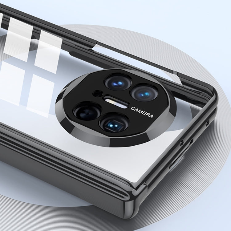 For Huawei Mate X5 GKK Integrated Magnetic Folding Phantom Privacy Phone Case(Purple) by GKK