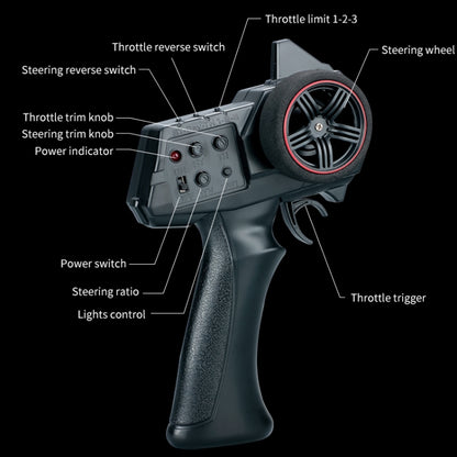 JJR/C C8801 4WD Drive Off-road Climbing Remote Control Vehicle(Grey) by JJR/C