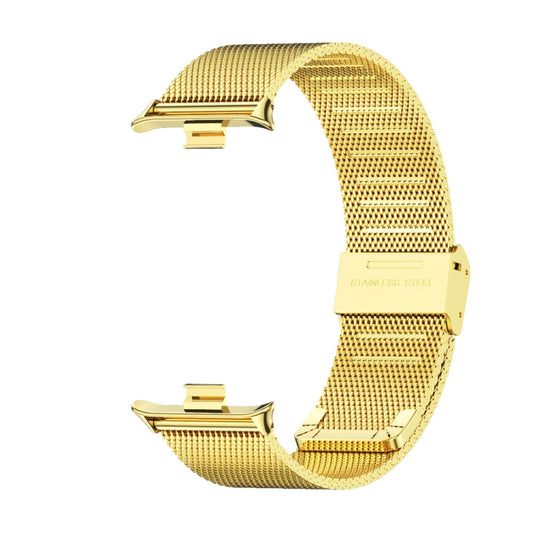 For Xiaomi Smart Band 9 Pro / 8 Pro Mijobs Milan Buckle Stainless Steel Watch Band(Gold) by MIJOBS