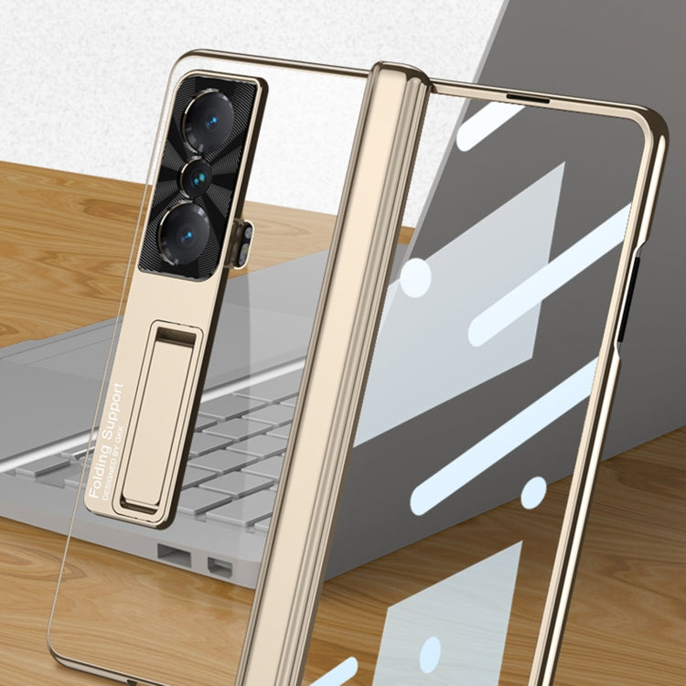 For Honor Magic VS GKK Integrated Magnetic Fold Hinge Shockproof Phone Case(Green) by GKK