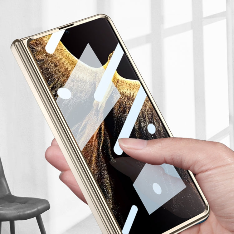 For Honor Magic VS GKK Integrated Magnetic Fold Hinge Shockproof Phone Case(Green) by GKK