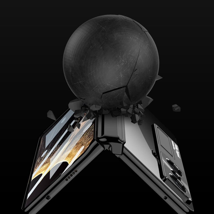 For Honor Magic VS GKK Integrated Magnetic Fold Hinge Shockproof Phone Case(Green) by GKK