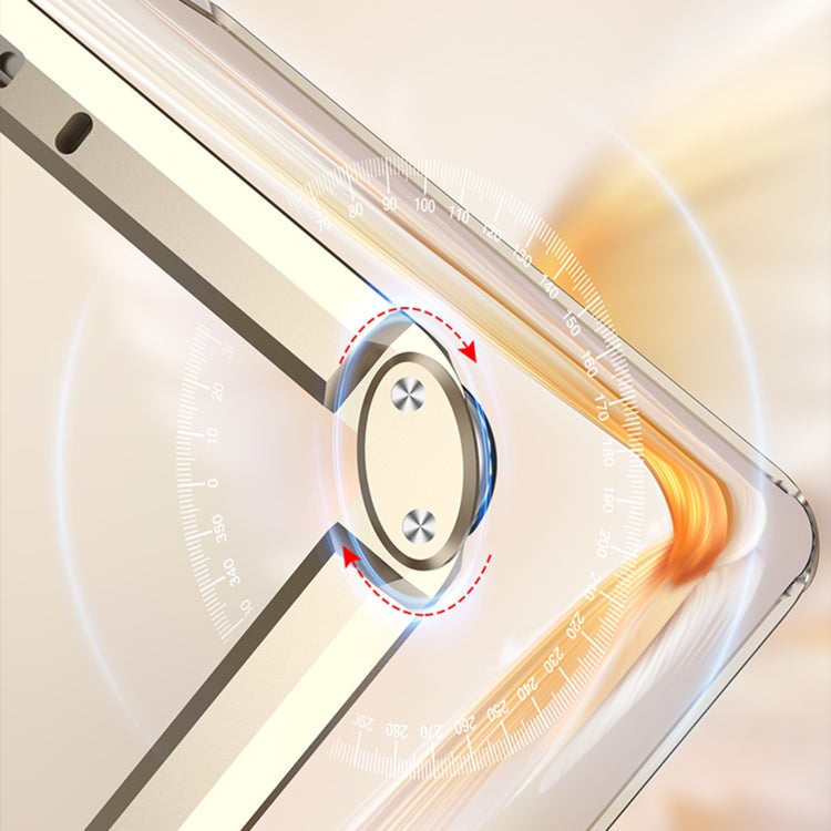 For Honor V Purse GKK Integrated Magnetic Folding Metal Full Coverage Phone Case(Blue) by GKK