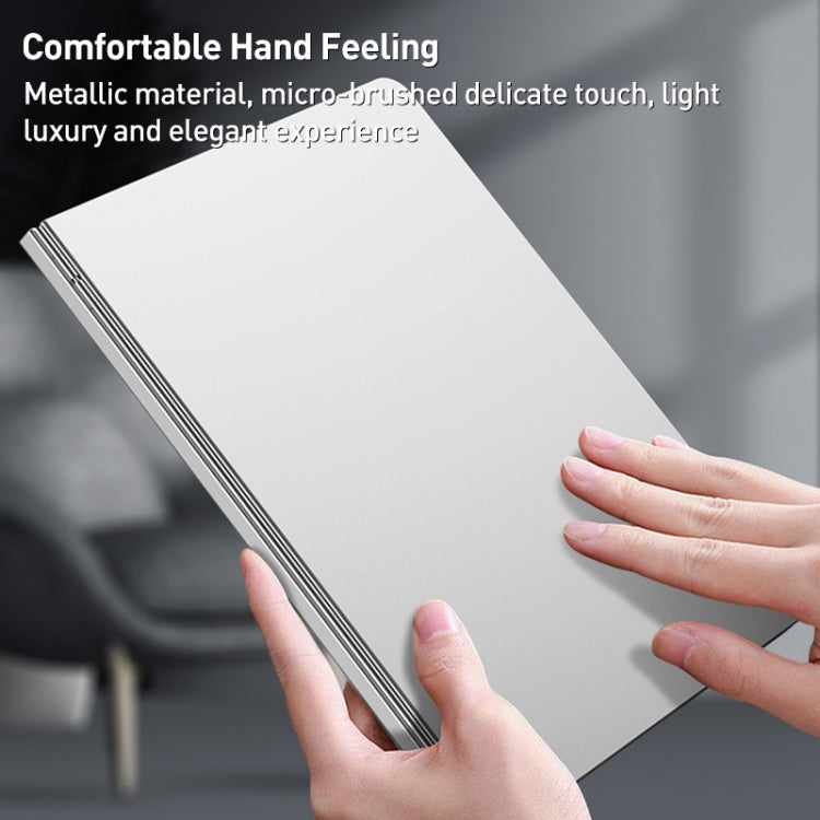 GKK Metal Folding Holder + Bluetooth Keyboard + Pen + Pen Slots + Mouse Set(Black) by GKK