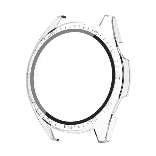 For Aigo GT8 PC + Tempered Film Integrated Watch Protective Case(Transparent) by bashfashion