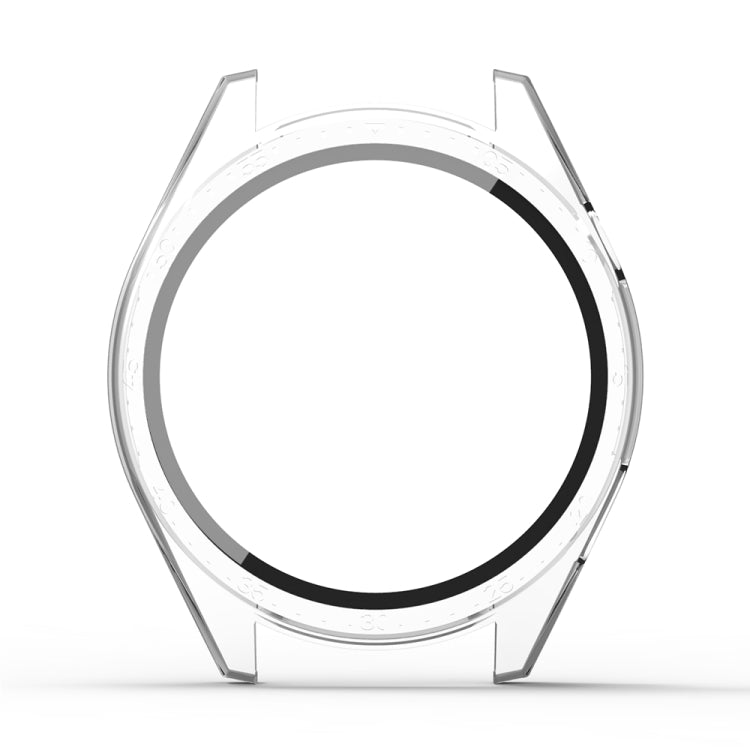 For Aigo GT8 PC + Tempered Film Integrated Watch Protective Case(Transparent) by bashfashion