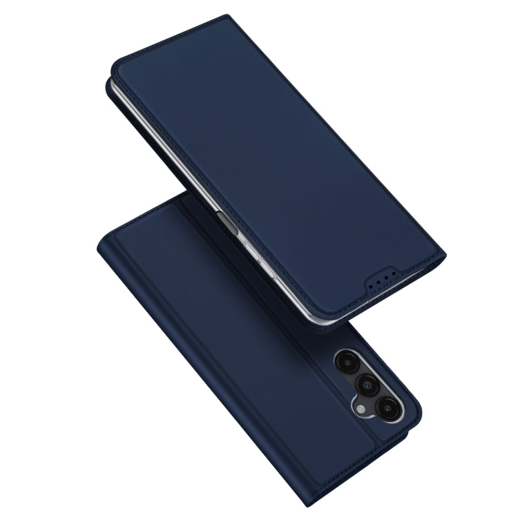For Samsung Galaxy A15 5G / 4G DUX DUCIS Skin Pro Series Flip Leather Phone Case(Blue) by DUX DUCIS