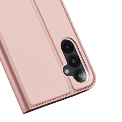 For Samsung Galaxy A15 5G / 4G DUX DUCIS Skin Pro Series Flip Leather Phone Case(Pink) by DUX DUCIS