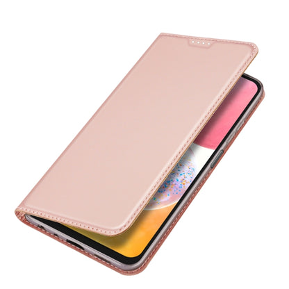 For Samsung Galaxy A15 5G / 4G DUX DUCIS Skin Pro Series Flip Leather Phone Case(Pink) by DUX DUCIS