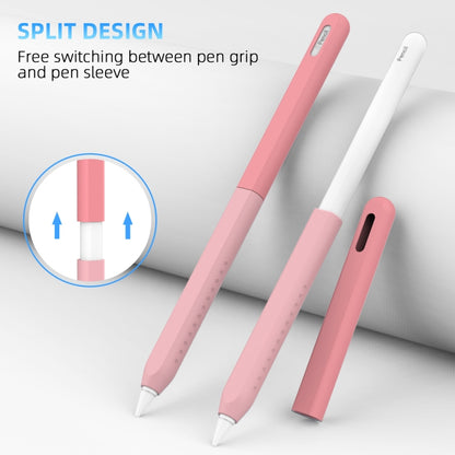 For Apple Pencil 2 / Pro DUX DUCIS Detachable Gradient Colorful Stylus Case(Gradient Pink) by DUX DUCIS
