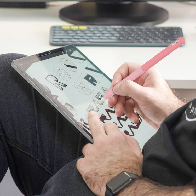 For Apple Pencil 2 / Pro DUX DUCIS Detachable Gradient Colorful Stylus Case(Gradient Pink) by DUX DUCIS