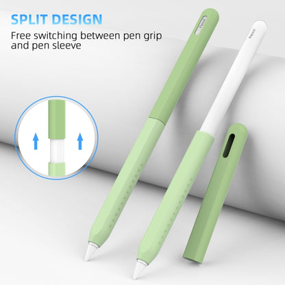 For Apple Pencil 2 / Pro DUX DUCIS Detachable Gradient Colorful Stylus Case(Gradient Green) by DUX DUCIS