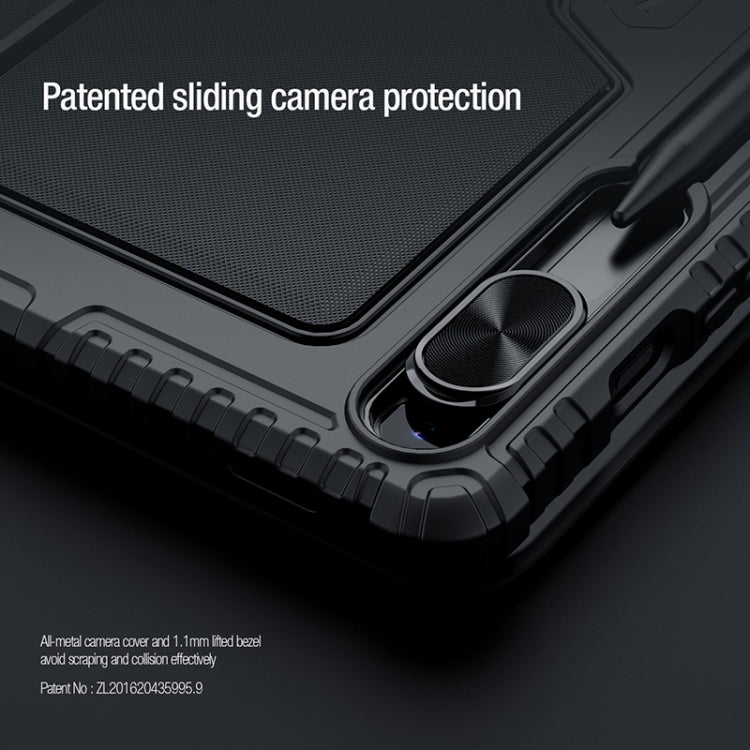 For Samsung Galaxy Tab S9+ / S9+ 5G Nillkin Backlit Version Bumper Combo Keyboard Case by NILLKIN