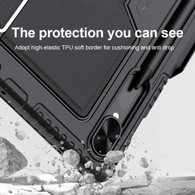 For Samsung Galaxy Tab S9+ / S9+ 5G Nillkin Backlit Version Bumper Combo Keyboard Case by NILLKIN