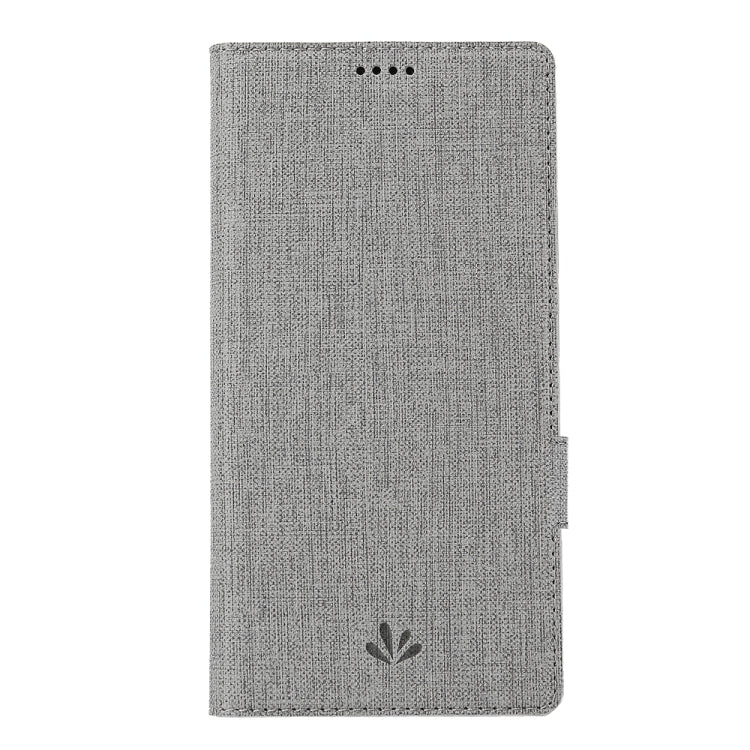 For LG Stylo 6 ViLi Side Button Magnetic Suction Type Shockproof TPU + PU Horizontal Flip Protective Case with Card Slot & Holder & Wallet(Grey) by ViLi