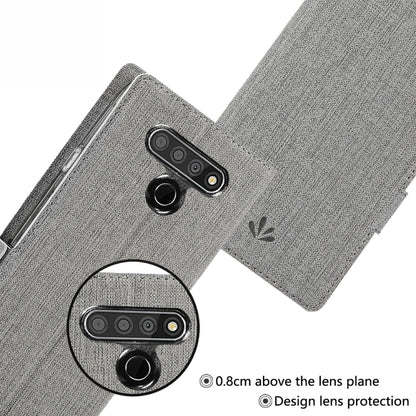 For LG Stylo 6 ViLi Side Button Magnetic Suction Type Shockproof TPU + PU Horizontal Flip Protective Case with Card Slot & Holder & Wallet(Grey) by ViLi