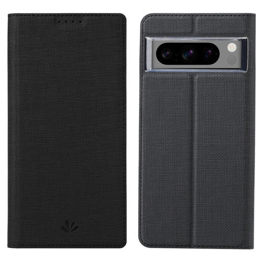 For Google Pixel 8 Pro ViLi DMX Series TPU + PU Leather Magnetic Phone Case(Black) by ViLi