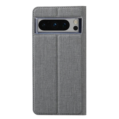For Google Pixel 8 Pro ViLi DMX Series TPU + PU Leather Magnetic Phone Case(Grey) by ViLi