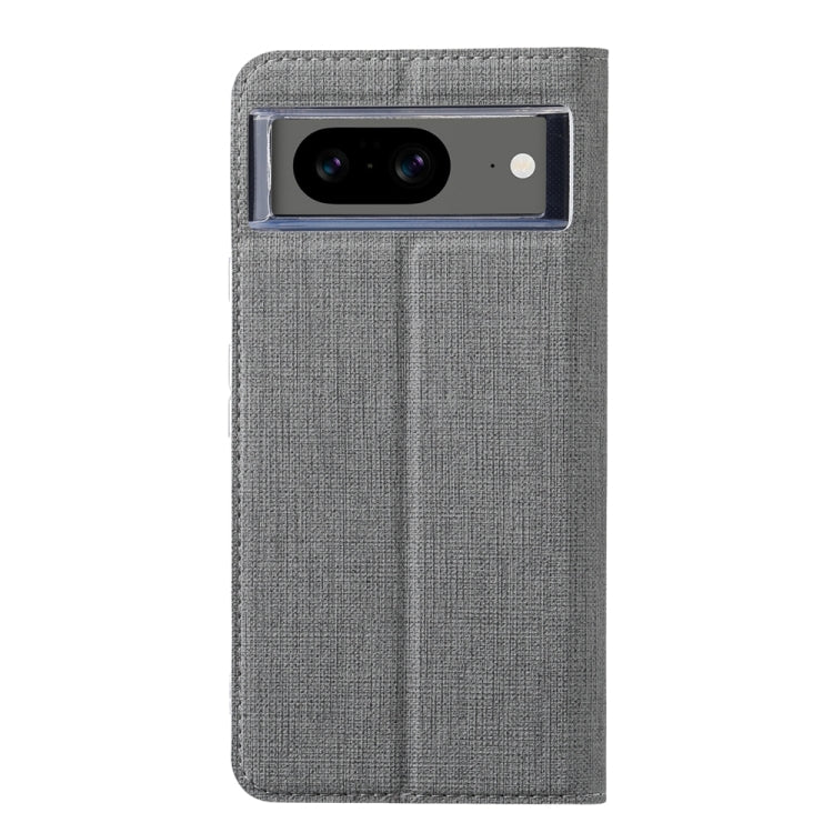 For Google Pixel 8 ViLi DMX Series TPU + PU Leather Magnetic Phone Case(Grey) by ViLi