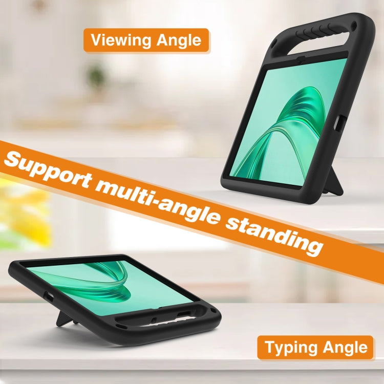 For Honor Pad X8a Handle EVA Shockproof Tablet Case with Holder(Black) by bashfashion