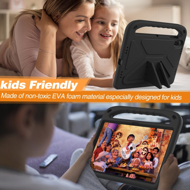 For Honor Pad X8a Handle EVA Shockproof Tablet Case with Holder(Black) by bashfashion