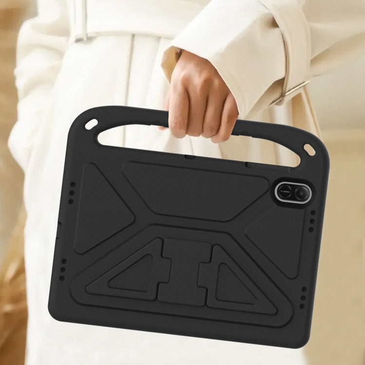 For Honor Pad X8a Handle EVA Shockproof Tablet Case with Holder(Black) by bashfashion