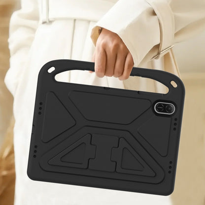 For Honor Pad X8a Handle EVA Shockproof Tablet Case with Holder(Black) by bashfashion