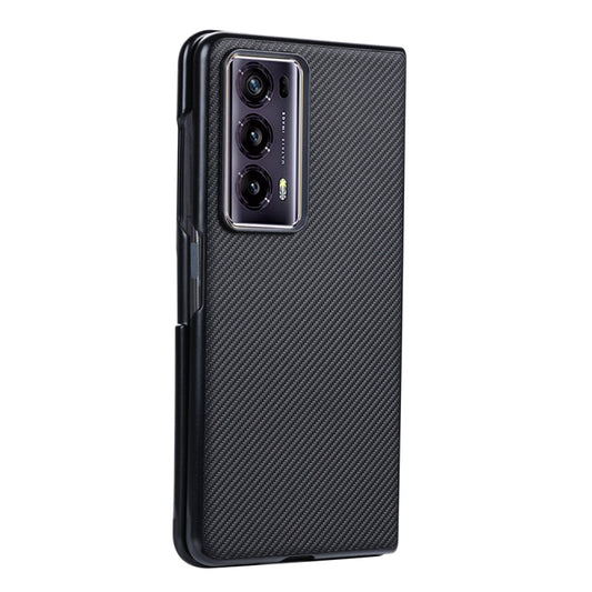 For Honor Magic V2 ViLi TC Series Kevlar Carbon Fiber Texture Phone Case(Black) by ViLi