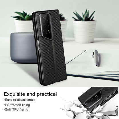 For Honor Magic V2 RSR Porsche Design ViLi TC Series Kevlar Carbon Fiber Texture Phone Case(Black) by ViLi