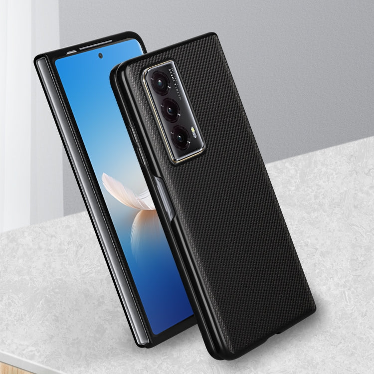 For Honor Magic Vs2 ViLi TC Series Kevlar Carbon Fiber Texture Phone Case(Black) by ViLi