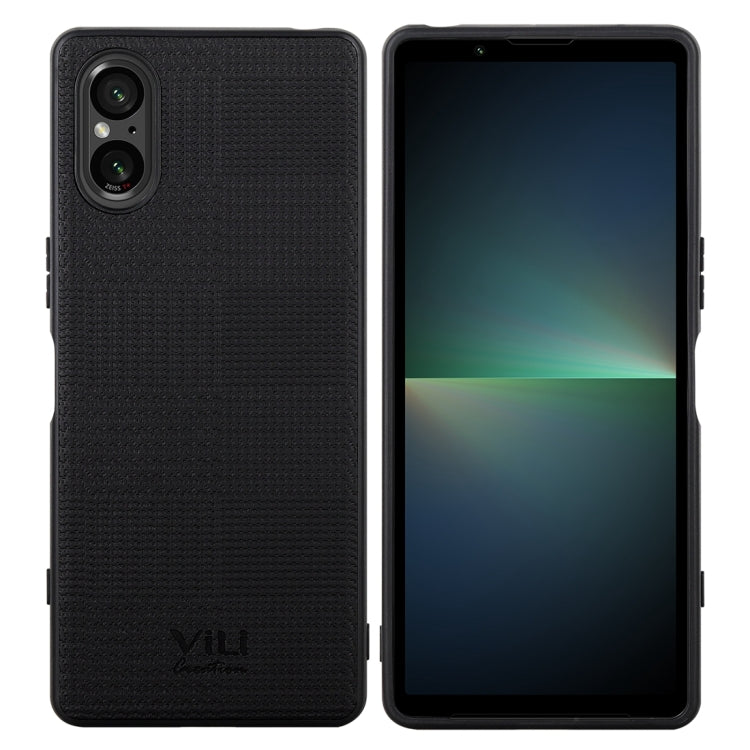 For Sony Xperia 5 V ViLi TH Series Shockproof Phone Case(Black) by ViLi