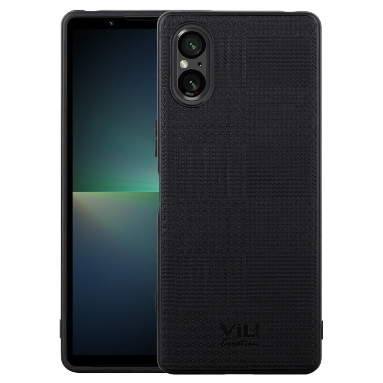 For Sony Xperia 5 V ViLi TH Series Shockproof Phone Case(Black) by ViLi