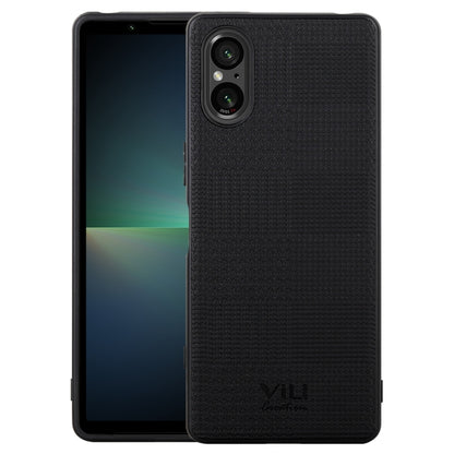 For Sony Xperia 5 V ViLi TH Series Shockproof Phone Case(Black) by ViLi