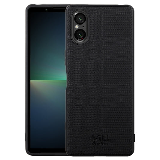 For Sony Xperia 5 V ViLi TH Series Shockproof Phone Case(Black) by ViLi