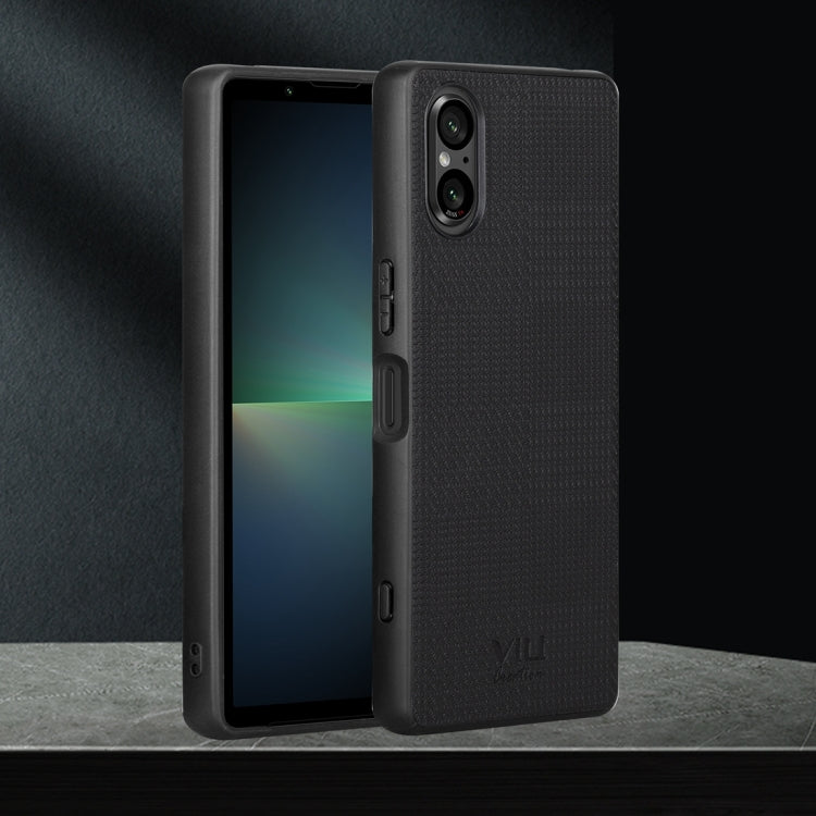 For Sony Xperia 5 V ViLi TH Series Shockproof Phone Case(Black) by ViLi
