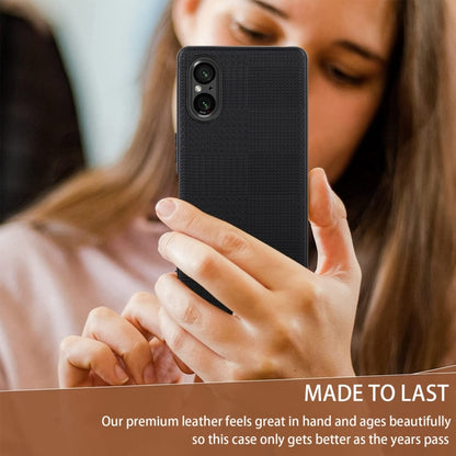 For Sony Xperia 5 V ViLi TH Series Shockproof Phone Case(Black) by ViLi