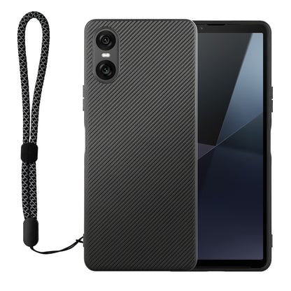 For Sony Xperia 10 VI ViLi TC Series Kevlar Carbon Fiber Texture Phone Case(Black) by ViLi