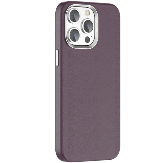 For iPhone 15 Pro Max Mutural Mingdian Series MagSafe Magnetic Phone Case(Dark Purple) by Mutural
