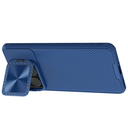 For Xiaomi Redmi K70/K70 Pro NILLKIN Black Mirror Prop CD Texture Mirror Phone Case(Blue) by NILLKIN