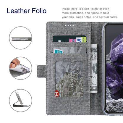 For Google Pixel 8 ViLi K Series Shockproof Magnetic Flip Leather Phone Case(Grey) by ViLi