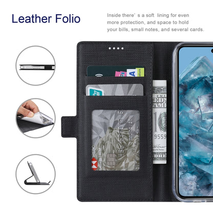 For Google Pixel 8 Pro ViLi K Series Shockproof Magnetic Flip Leather Phone Case(Black) by ViLi