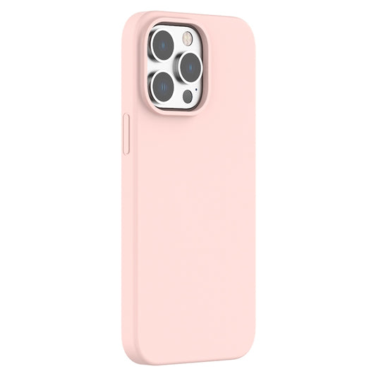 For iPhone 15 Pro Max Mutural Yuemu Series Liquid Silicone Phone Case(Pink) by Mutural