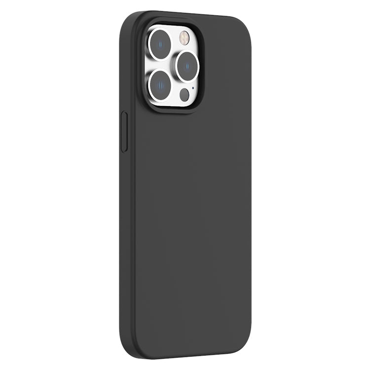 For iPhone 15 Pro Mutural Yuemu Series Liquid Silicone Phone Case(Black) by Mutural