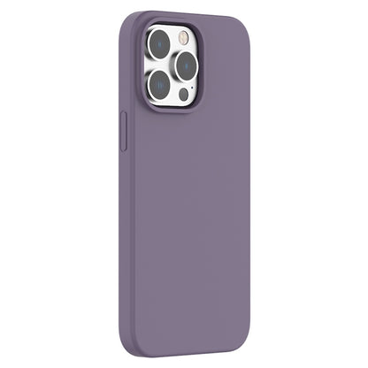 For iPhone 15 Pro Mutural Yuemu Series Liquid Silicone Phone Case(Purple) by Mutural